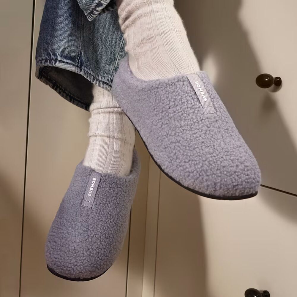 *Brand New* Bombas Women's Sunday Slipper -  Nimbus Grey Size 8 - Picture 2 of 4
